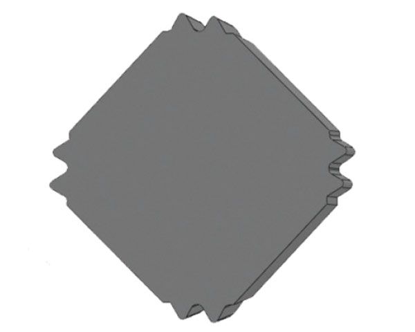 四邊形油、套管內螺紋刀片 Internal API Round Inserts