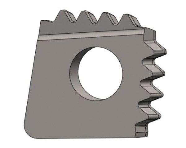 石油油、套管80°棱形圓扣內螺紋刀片